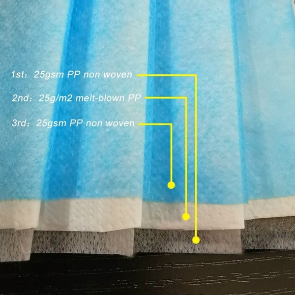 Civil Face Masks 50 count with Filter - Picture 3 of 3